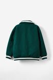 Caleb Coaches Bomber Jacket, PINE TREE GREEN - alternate image 3