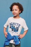 Essentials Graphic Short Sleeve Tee, RAINY DAY/IGNITE - example image 2