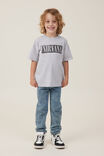 Camiseta - Nirvana License Drop Shoulder Short Sleeve Tee, LCN MT FOG GREY MARLE/NIRVANA - vista alternativa 2