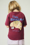Essential Short Sleeve Graphic Tee, BERRY JAM/PETITE BAKERY - example image 2