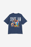 Camiseta - Space Jam Drop Shoulder Short Sleeve Tee, LCN WB IN THE NAVY/SPACE JAM - vista alternativa 3