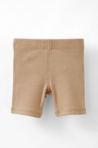 Rain Rib Bike Shorties, WASHED TAUPY BROWN