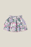 Summer Swim Skirt, PHANTOM/FLOWER GARDEN - alternate image 1