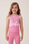 Barbie Kali Seamfree Tank, LCN MAT BARBIE/PINK GERBERA - alternate image 1