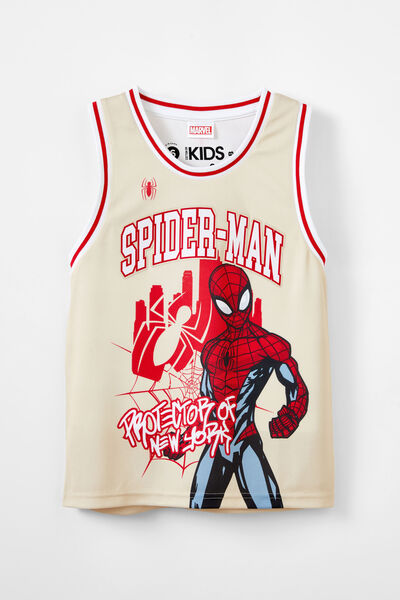 License Basketball Tank, LCN MAR RAINY DAY/SPIDERMAN NEW YORK