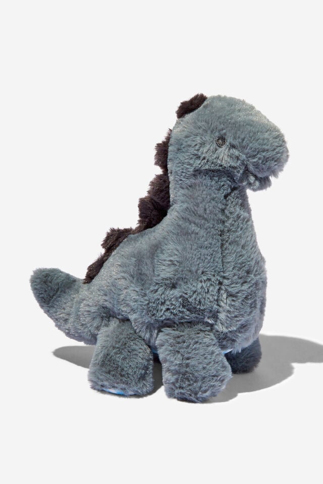 Baby Snuggle Toy, STEEL/DINO