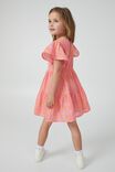 Dannielle Short Sleeve Dress, BUBBLE GUM POP/PEGGY PANSY - alternate image 3