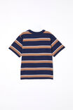 The Essential Short Sleeve Tee, IN THE NAVY/TAUPY BROWN/WHITE STRIPE - alternate image 3