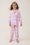 Angie Long Sleeve Pyjama Set, ZEPHYR/WINTER CHECKS - alternate image 2