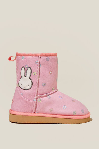 Kids Licensed Home Boot, LCN MIF MIFFY/BLUSH PINK