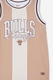 NBA Chicago Bulls The Sleeveless Snap Playsuit, LCN NBA RAINY DAY/CHICAGO BULLS - alternate image 2