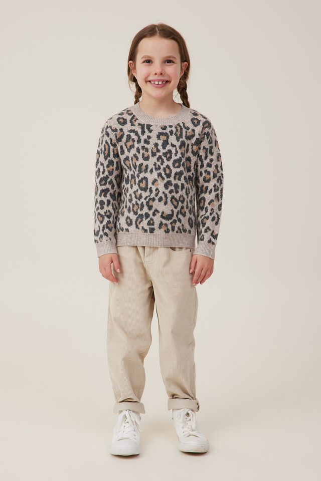 Lisa Jumper, TAUPY BROWN/MOLLY LEOPARD