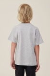 Camiseta - License Drop Shoulder Short Sleeve Tee, LCN POK FOG GREY MARLE/PIKACHU CLOSE UP - vista alternativa 3