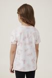 Pippy Short Sleeve Tee, MARSHMALLOW TIE DYE/JUST HAPPY TO BE HERE - alternate image 3