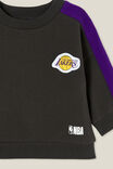 Alex Drop Shoulder Sweater Lcn, LCN NBA PHANTOM/LA LAKERS LOGO - alternate image 2