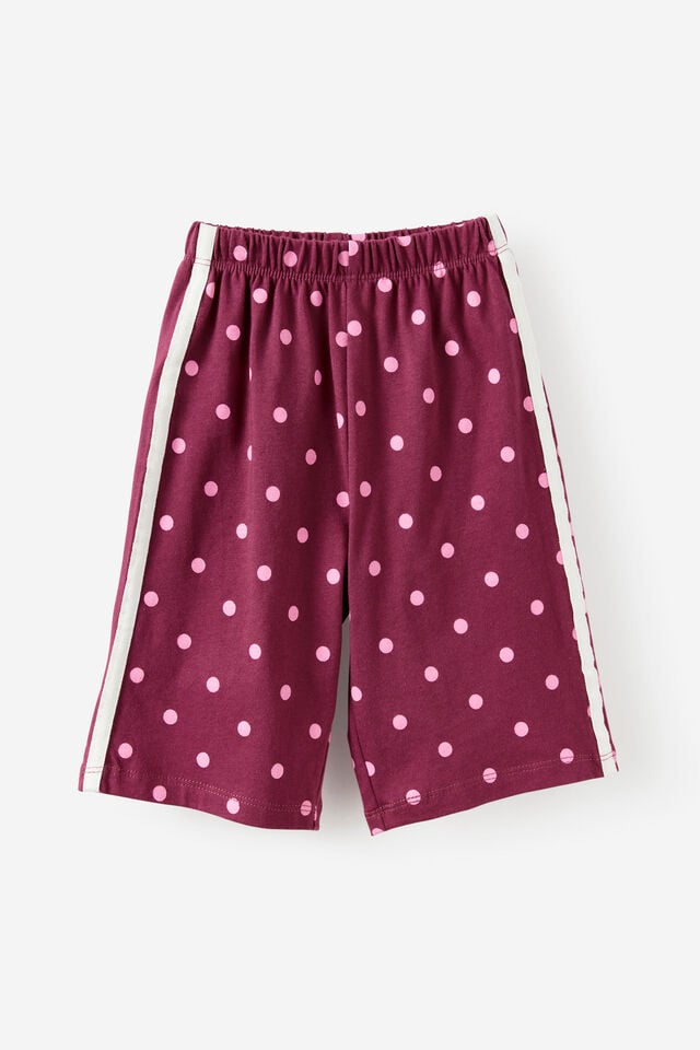 Baby Essential Relaxed Pant, BERRY JAM SPOT