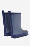 Kids Rainboot, STEEL/IN THE NAVY - alternate image 3