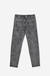 Relaxed Fit Jean, COTTESLOE WASHED BLACK