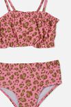 Louisa Bikini, PINK PUNCH/SNOW LEOPARD - alternate image 2