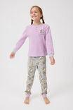 Pijamas - Zara Long Sleeve Pyjama Set Licensed, LC WB PURPLE LILACS MARLE/LOLA BUNNY LETTER - vista alternativa 3