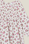 Vestido - Riley Shirred Dress, PINK GERBERA/AVA DITSY - vista alternativa 2
