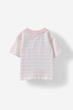 Jamie Short Sleeve Tee, BALLERINA/VANILLA RILEY STRIPE - alternate image 3