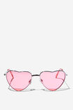 Kids Hayley Heart Metal Sunglasses, BLUSH PINK - alternate image 1