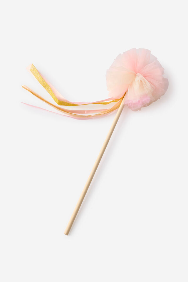 Kids Dress-Up Wand, APRICOT SUN/MULTI TULLE