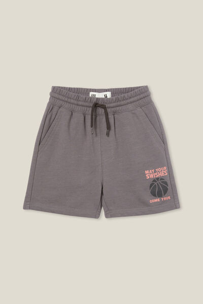 Henry Slouch Short, RABBIT GREY/MAY YOUR SWISHES COME TRUE
