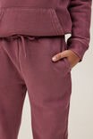 Marlo Trackpant, VINTAGE BERRY PIGMENT DYE - alternate image 4