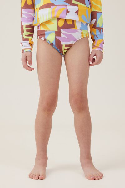 Brielle Bikini Bottom, PERFECT PEAR/PAPER CUT