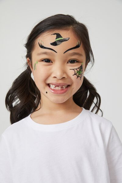 Kids Face Stickers, WITCH