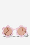 Kids Daisy Sunglasses, BLUSH PINK PEARLISED/BROWN - alternate image 1