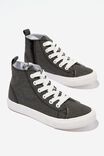 Classic Canvas High Top Trainer, PHANTOM WASHED CANVAS - alternate image 2