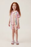 Phoebe Resort Shirt, RAINBOW STRIPE - alternate image 2