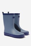 Kids Rainboot, STEEL/IN THE NAVY - alternate image 2