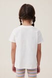 Camiseta - Poppy Short Sleeve Print Tee, VANILLA/DUSK BLUE GROW WILD - vista alternativa 3