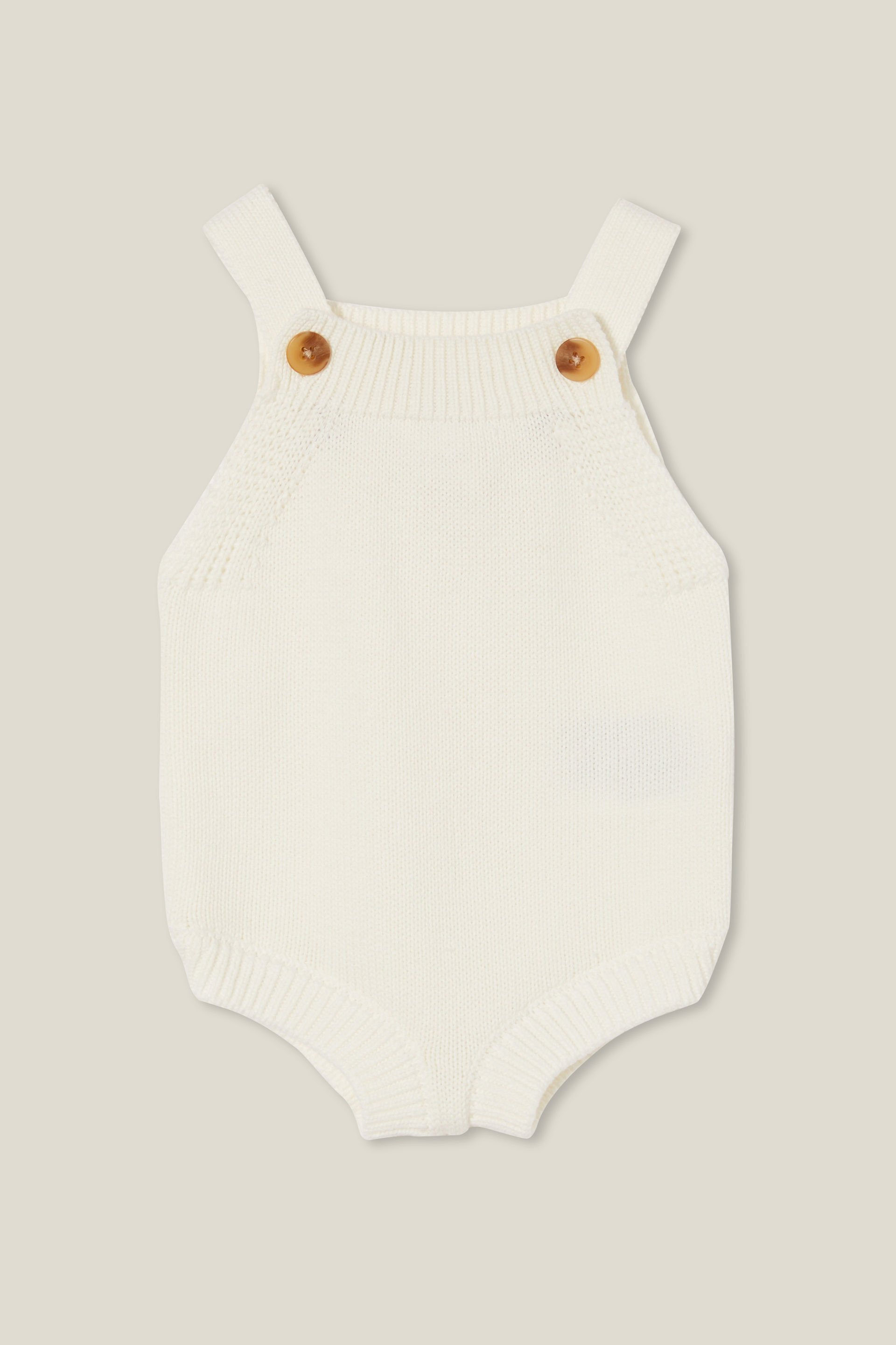 Organic Newborn Knit Bubbbysuit