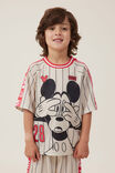 Camiseta - License Soccer Jersey, LCN DIS RAINY DAY STRIPE 28/MICKEY PEEK A BOO - vista alternativa 1