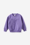 Sammy Oversized Crew, ISLAND PUNCH/BUTTERFLY - example image 2