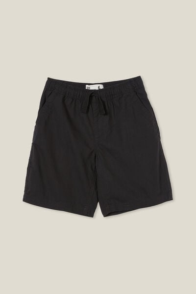 Regata - Eric Easy Short, BLACK TEXTURE