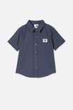 Resort Short Sleeve Shirt, VINTAGE NAVY WASH/SEERSUCKER - alternate image 4
