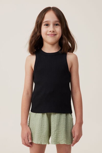 Eleanor Tank, BLACK RIB