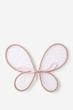 Kids Butterfly Wings, BLUSH PINK/BOW - alternate image 3