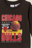 Jamie Long Sleeve Tee-Lcn, LCN NBA PHANTOM/CHICAGO BULLS BASKETBALL - alternate image 2