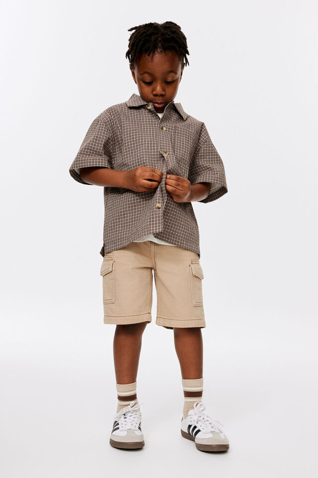 Super Baggy Short, WASHED STONE/CARGO