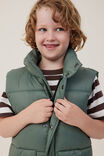 Lenny Longline Puffer Vest, SWAG GREEN CORE - vista alternativa 4