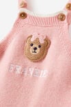 Select Colour: POP PINK MARLE/CROCHET BEAR