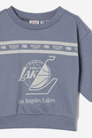 Alma Drop Shoulder Sweater Lcn, LCN NBA STEEL/LA LAKERS - alternate image 2