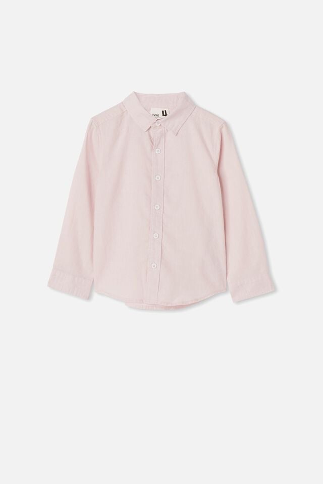 Harper Long Sleeve Shirt, PINK QUARTZ